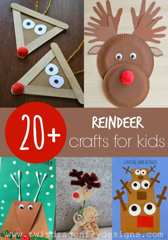 Reindeer Craft For Kids
 20 Reindeer Crafts for Kids Dragonfly Designs
