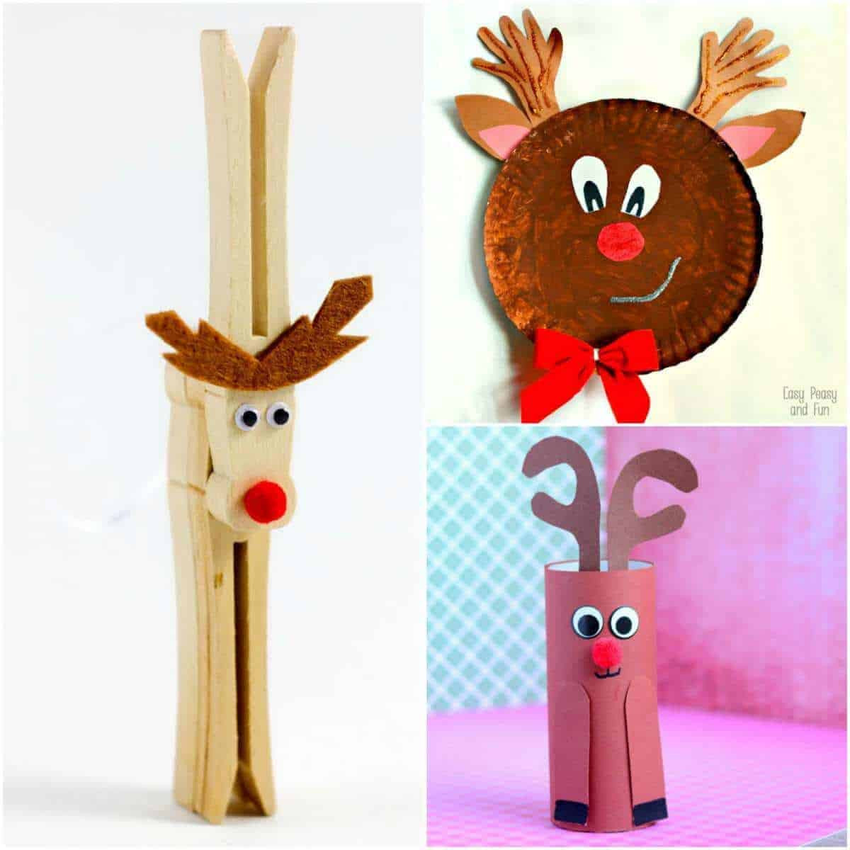 Reindeer Craft For Kids
 21 Simple And Easy Reindeer Crafts For Kids · The