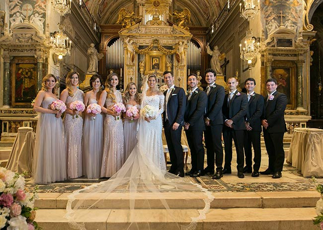 Roman Catholic Wedding Vows
 Luxurious Roman Catholic wedding Rome