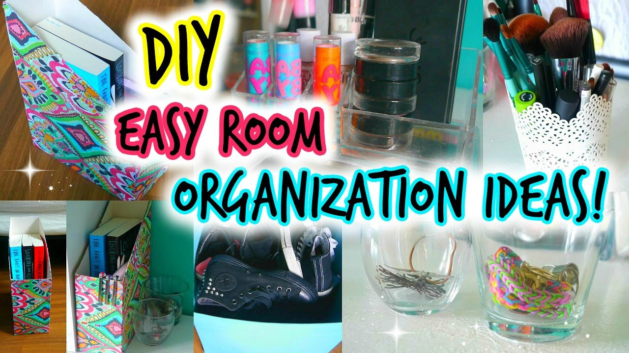 Room Organization DIY
 DIY Easy Room Organization Ideas ♡