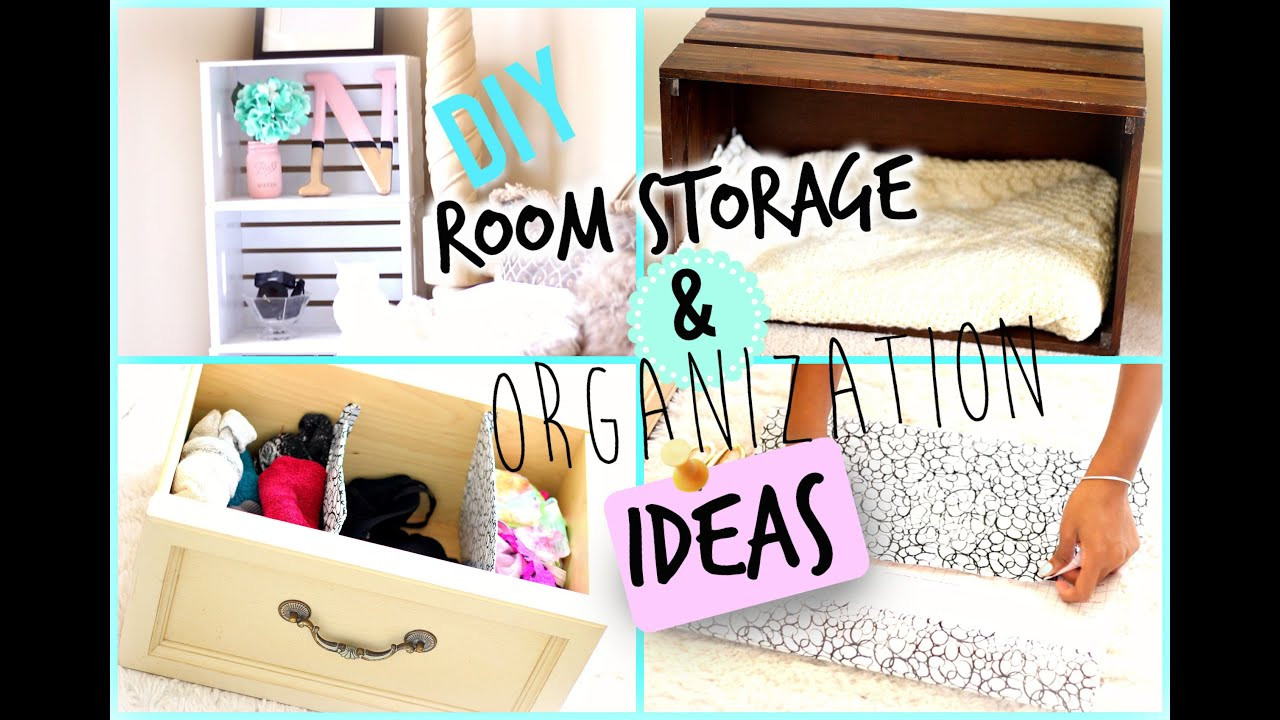 Room Organization DIY
 DIY Room Organization and Storage Ideas BLOOPERS 2015