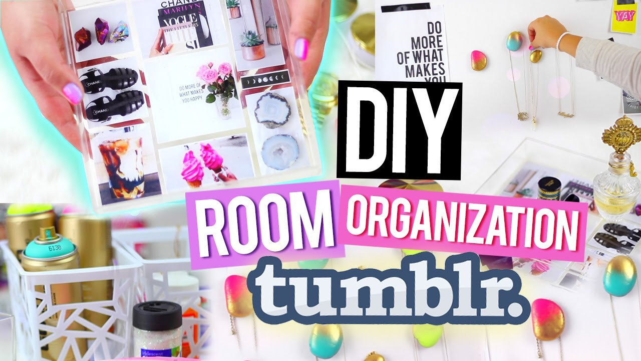 Room Organization DIY
 DIY Room Organization for Cheap ♥ Tumblr Inspired Decor