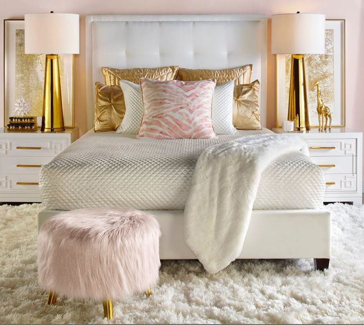 Rose Gold Bedroom Decor
 The 25 best Rose gold bed ideas on Pinterest