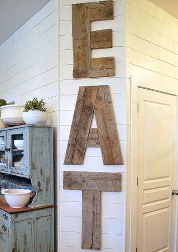 Rustic Kitchen Wall Art
 27 Best Rustic Wall Decor Ideas and Designs for 2019