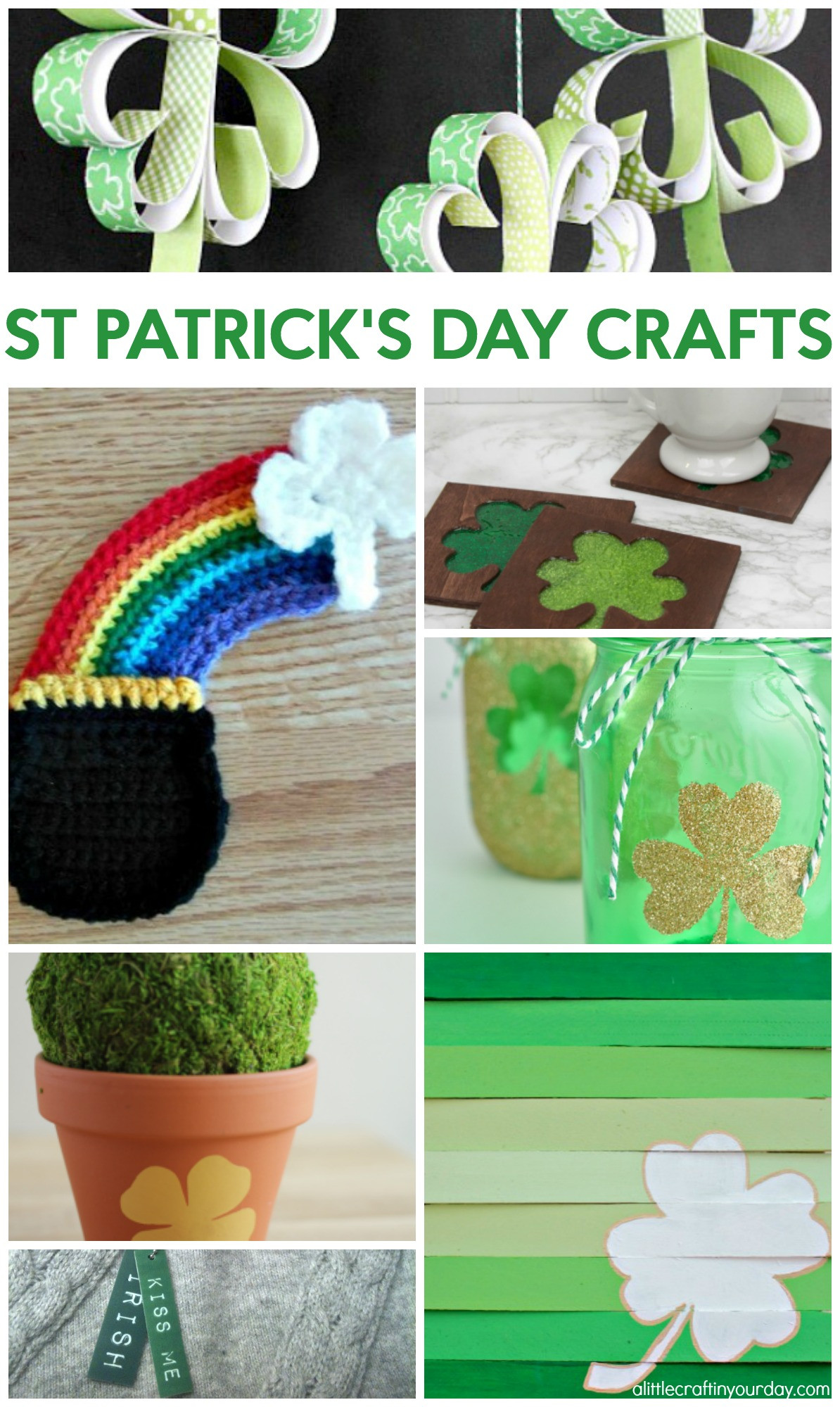 Saint Patrick's Day Crafts
 St Patrick’s Day Crafts A Little Craft In Your DayA