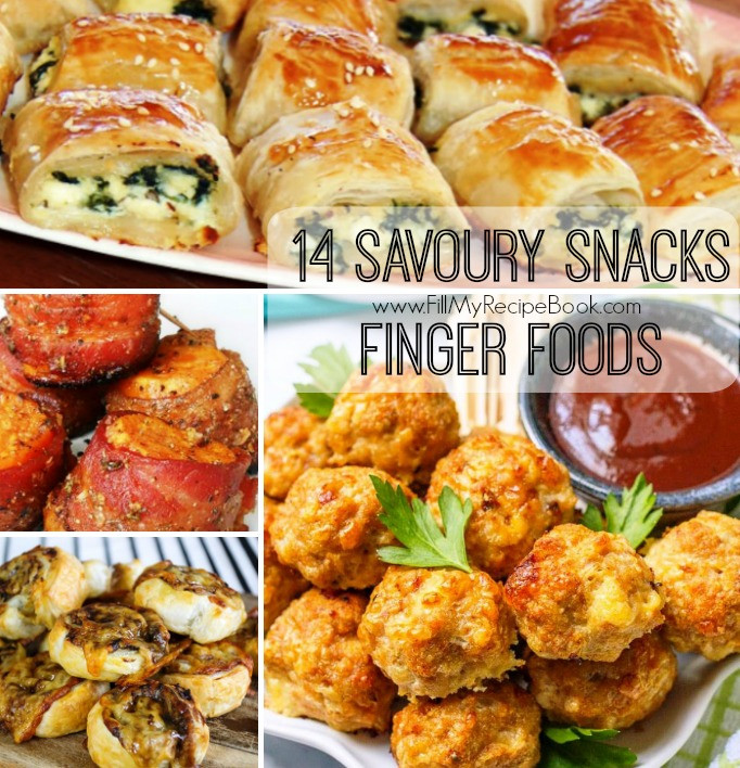 Savory Snacks Recipe
 14 Savoury Snacks Finger Foods Fill My Recipe Book