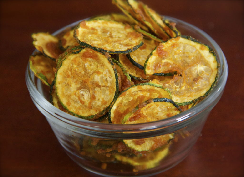 Savory Snacks Recipe
 Savory Garlic Cumin Zucchini Chips Just Glowing with Health
