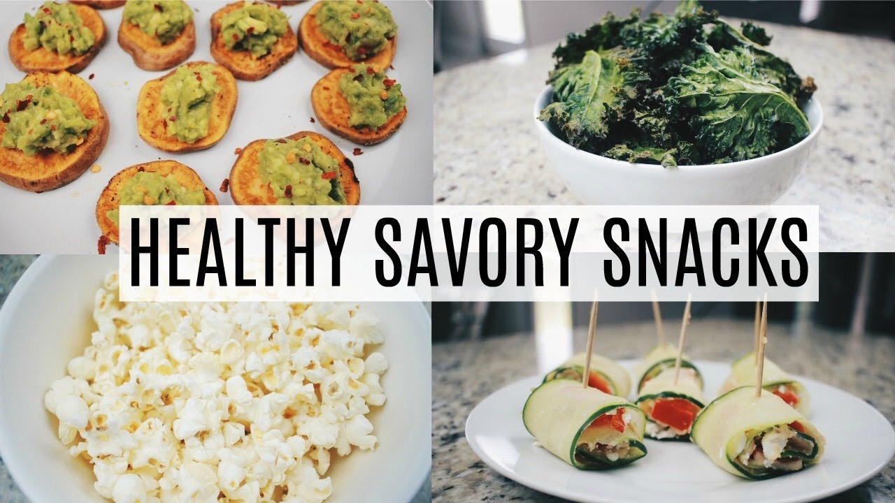 Savory Snacks Recipe
 Simple Healthy Savory Snack Ideas