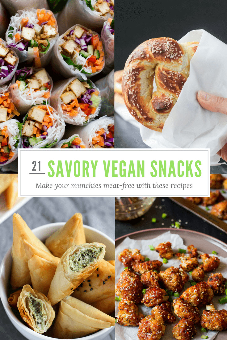 Savory Snacks Recipe
 21 Savory Vegan Snacks For When You Need A Healthy Nibble