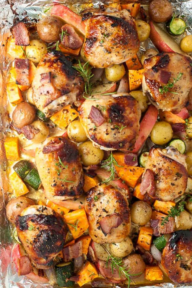 Sheet Pan Roasted Vegetables
 Sheet Pan Chicken and Roasted Harvest Ve ables Flavour