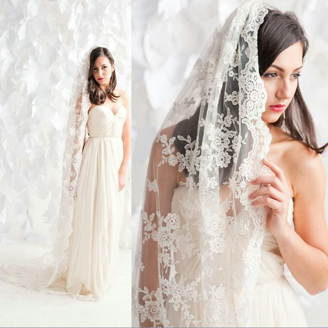 Short Ivory Wedding Veils Uk
 Vintage Bridal Veil White Ivory Short Tulle Wedding Veil