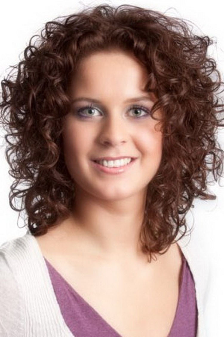 Short To Medium Curly Hairstyles
 Sensational Medium Length Curly Hairstyle For Thick Hair