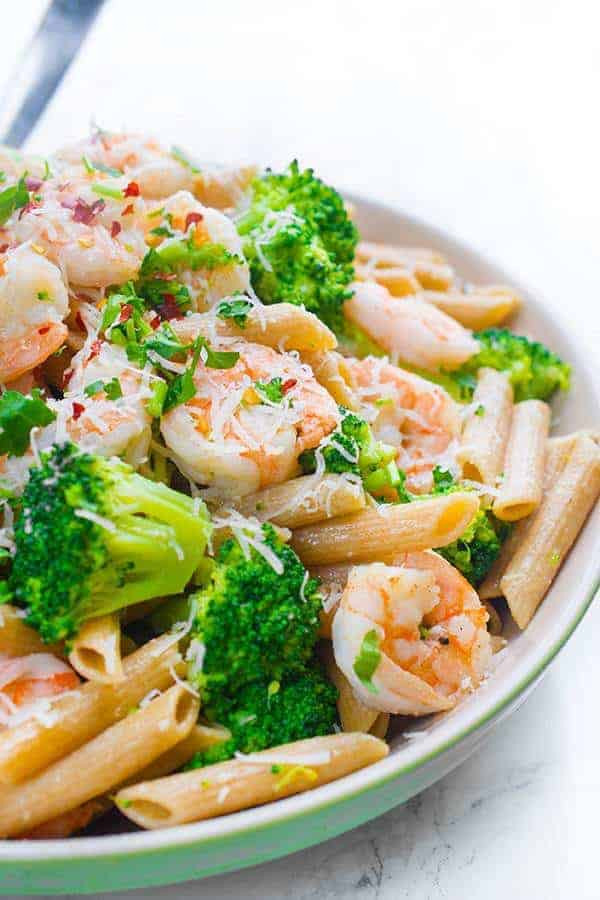 Shrimp And Broccoli Recipes
 Shrimp and Broccoli Penne The Lemon Bowl
