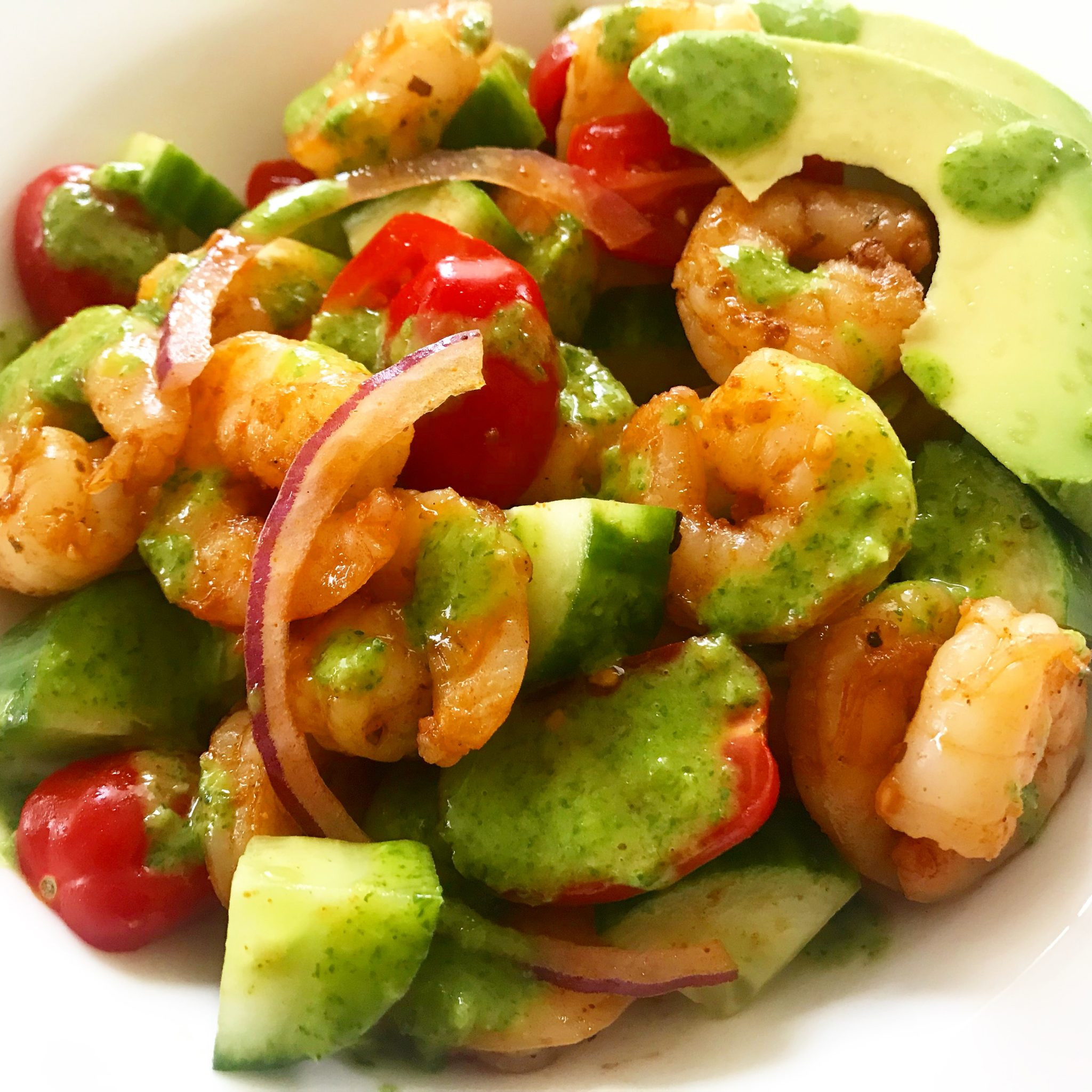 Shrimp Salad Dressings
 Shrimp Salad with Cilantro Dressing Shrimp Salad with
