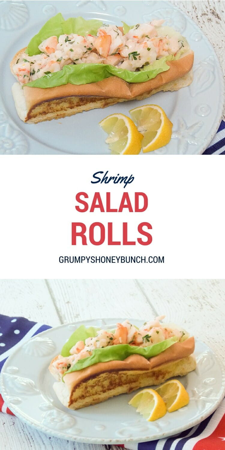 Shrimp Salad Rolls
 Shrimp Salad Rolls WeekdaySupper Grumpy s Honey Bunch