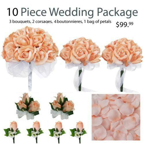 Silk Wedding Flower Packages
 Silk Wedding Flower Packages