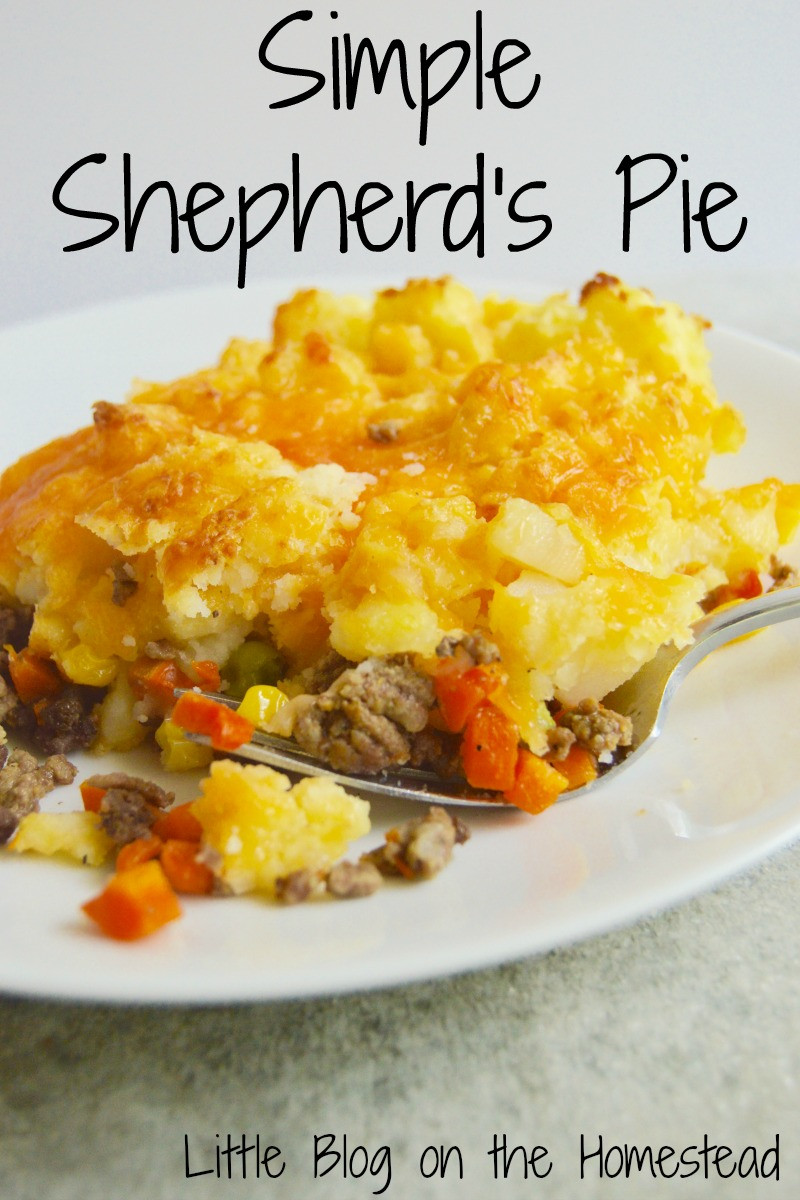 Simple Shepherd'S Pie
 Simple Shepherd’s Pie