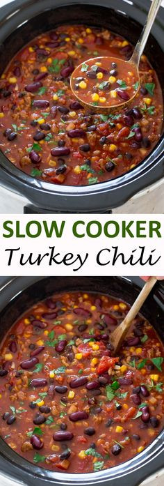 Slow Cooker Turkey Chili Recipe
 Seriously The Best Healthy Turkey Chili Recipe