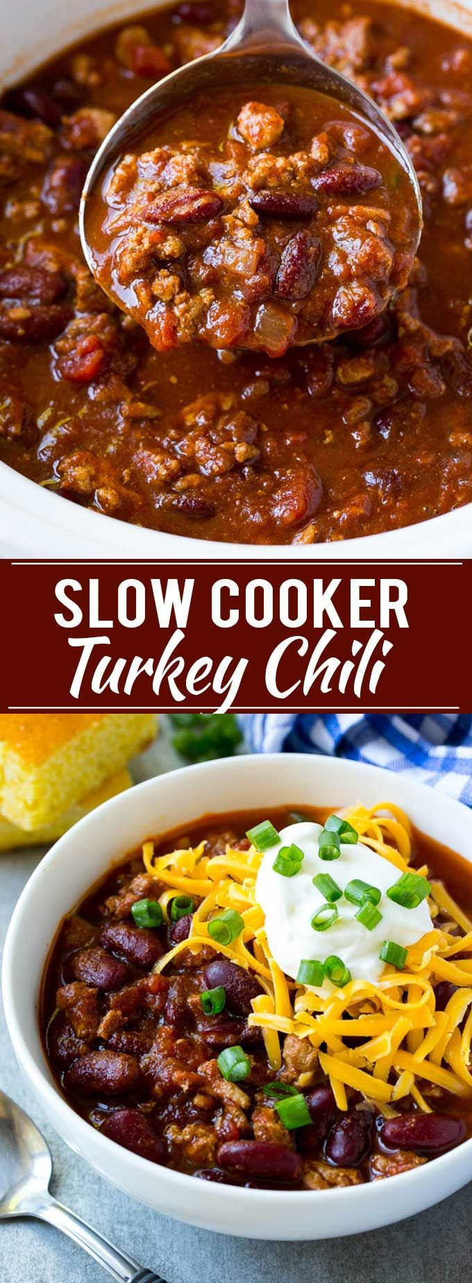 Slow Cooker Turkey Chili Recipe
 Slow Cooker Turkey Chili Recipe Crockpot Chili