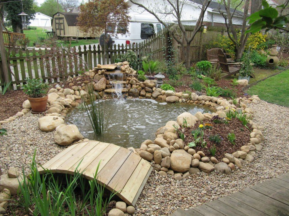 Small Backyard Ponds
 Awesome Backyard Pond Design but it ll need to be much