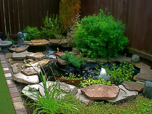 Small Backyard Ponds
 Backyard Corner Pond – Pond Armor