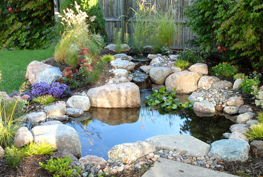 Small Backyard Ponds
 Aquascape Your Landscape Small Ponds Pack a Punch