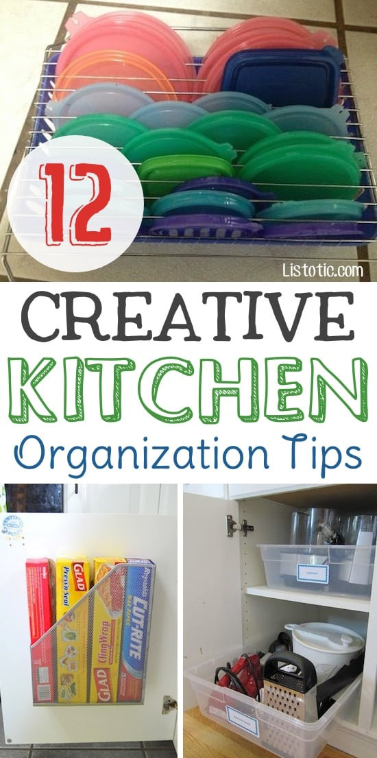 Small Kitchen Organization DIY
 12 Easy Kitchen Organization Ideas For Small Spaces DIY