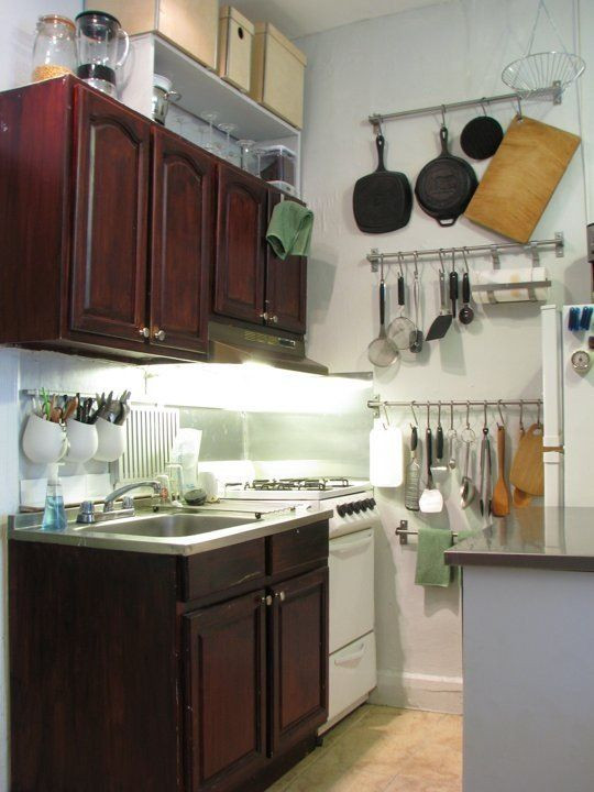 Small Kitchen Storage Ideas Diy
 Get the most of your small kitchen with 47 DIY kitchen