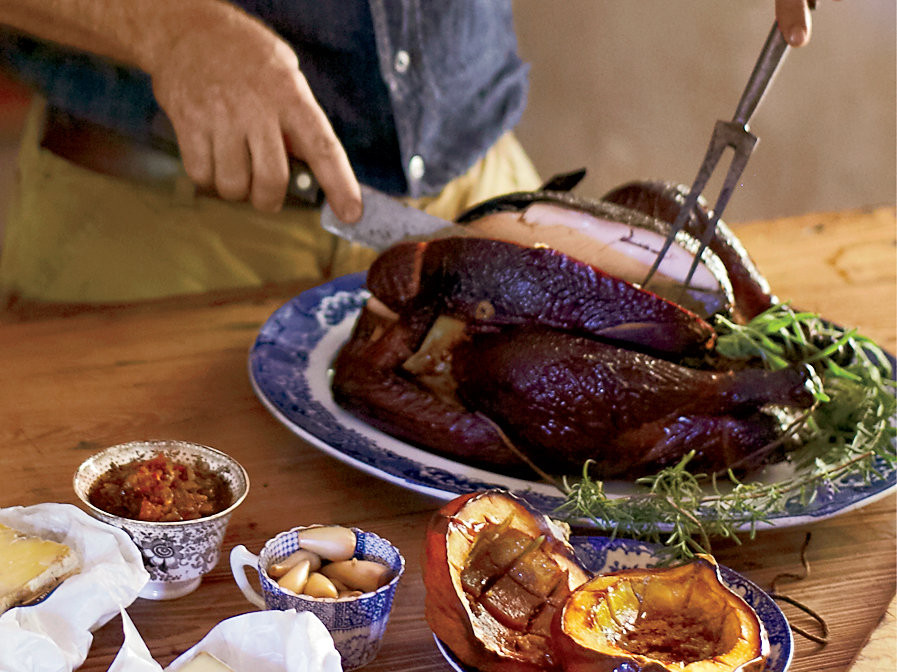 Smoked Thanksgiving Turkey
 Wood Smoked Turkey Recipe