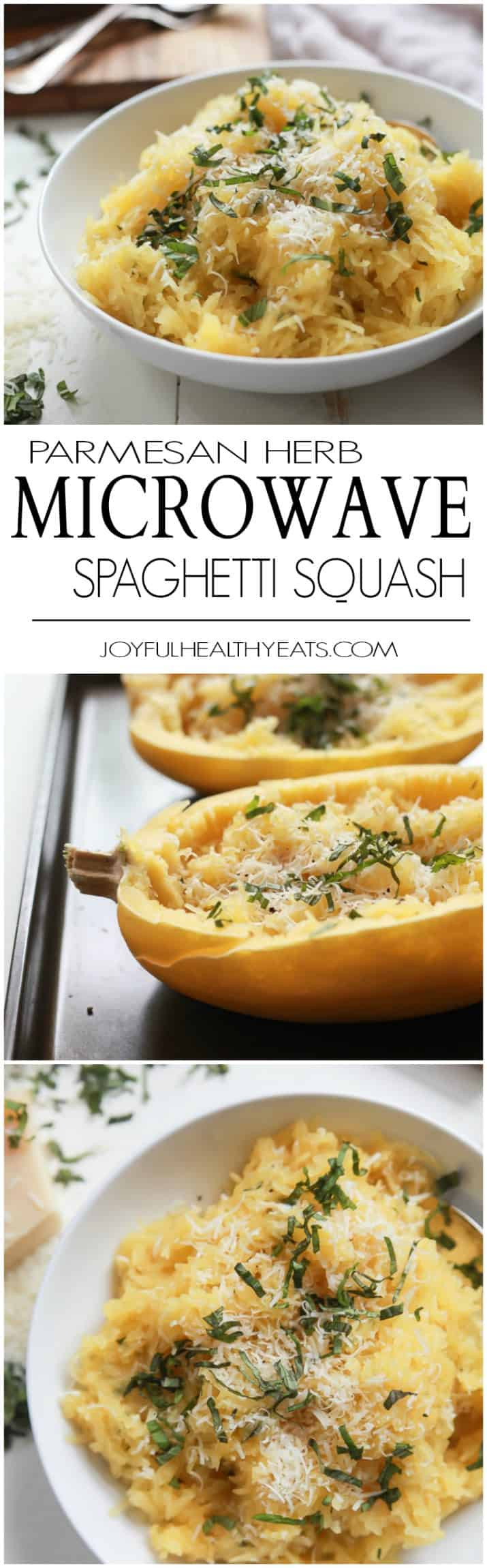 Spaghetti Squash Microwave
 Parmesan Herb Microwave Spaghetti Squash