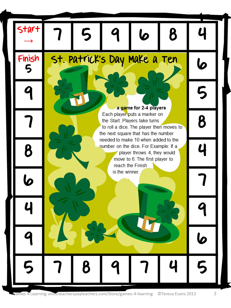 The Best St Patrick Day Games and Activities Home, Family, Style and