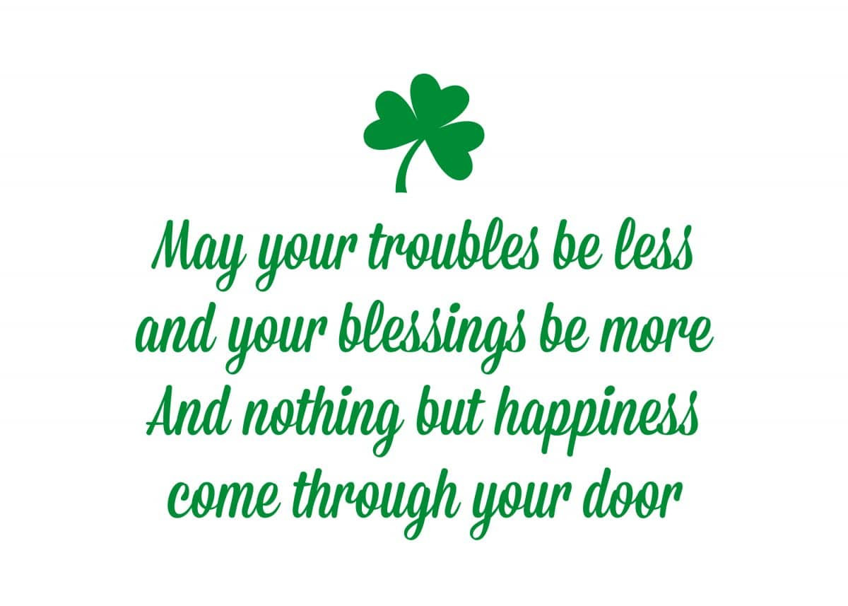 St Patrick Day Quotes
 St Patrick s Day Quote Free Printable Somewhat Simple