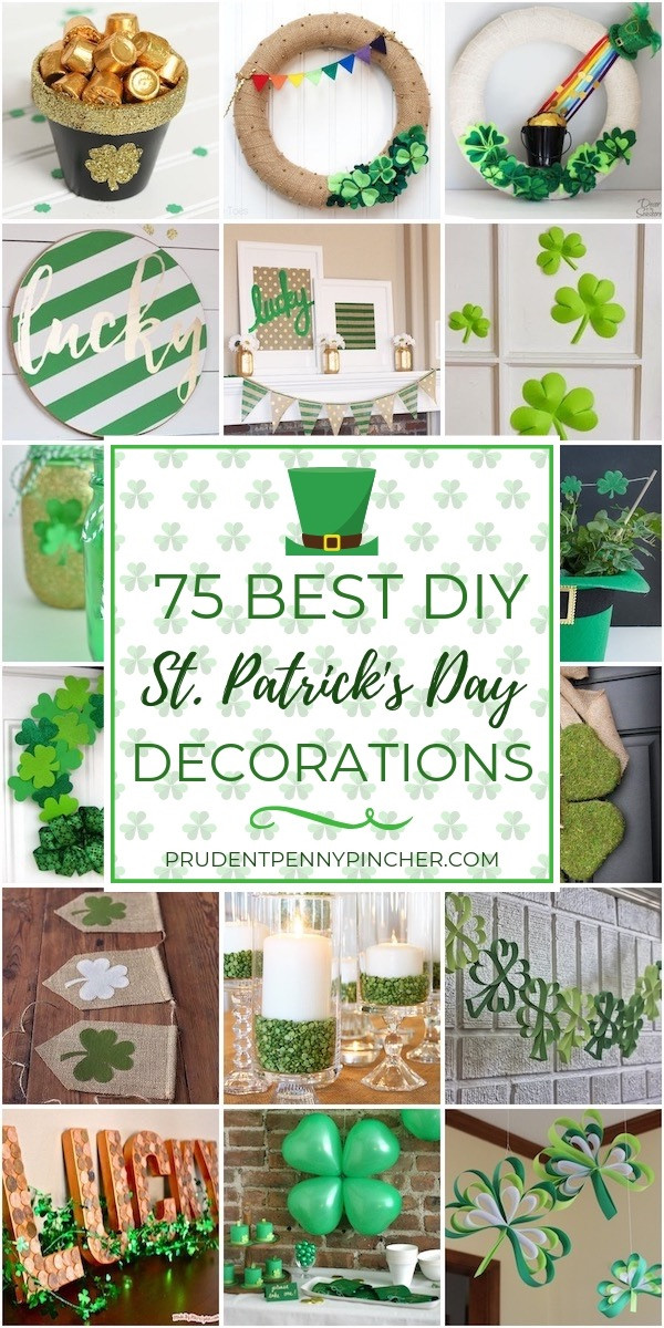 St Patrick's Day Contest Ideas
 75 Best DIY St Patrick s Day Decor Ideas Prudent Penny