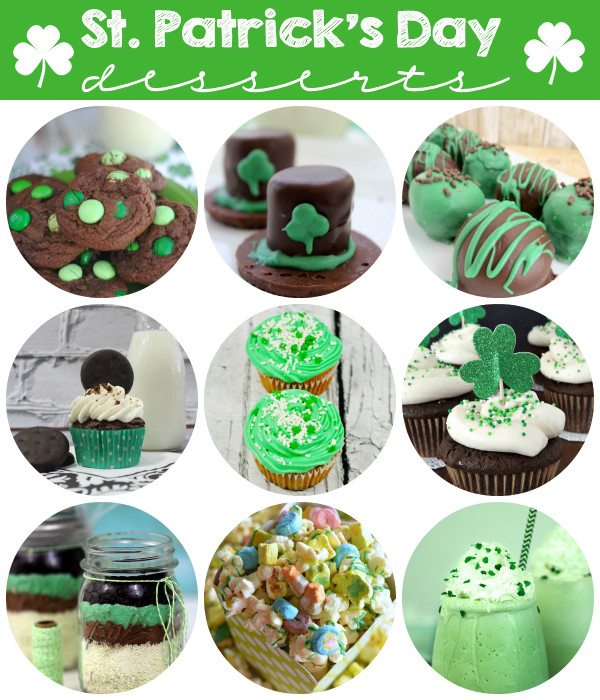 St Patrick'S Day Dessert Ideas
 Rockin Recipes St Patrick s Day Desserts  The Girl