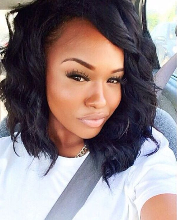 Straight Crochet Hairstyles
 hairspiration lob10 Make up to take up