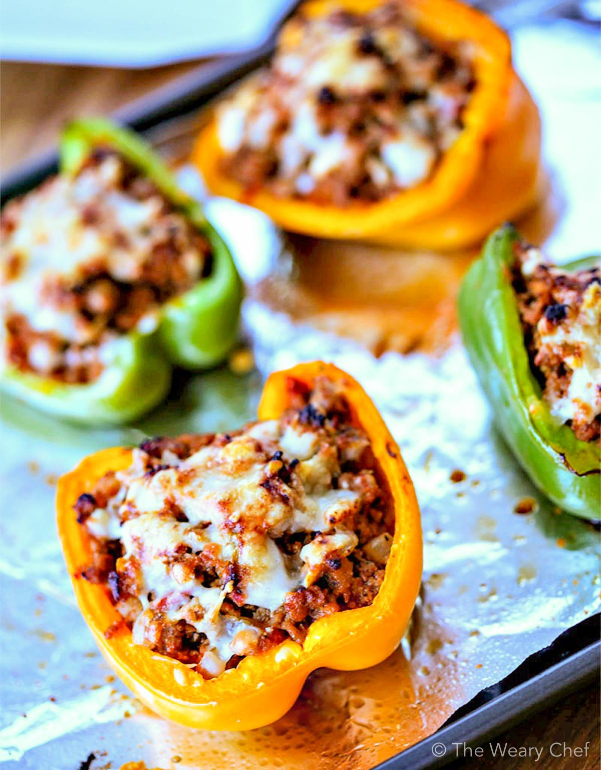 Stuffed Bell Peppers Ground Turkey
 BBQ Ground Turkey Stuffed Peppers The Weary Chef