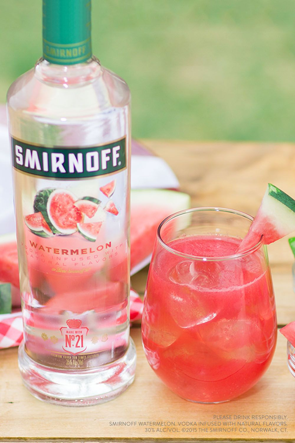 Summertime Vodka Drinks
 Watermelon smash Recipe