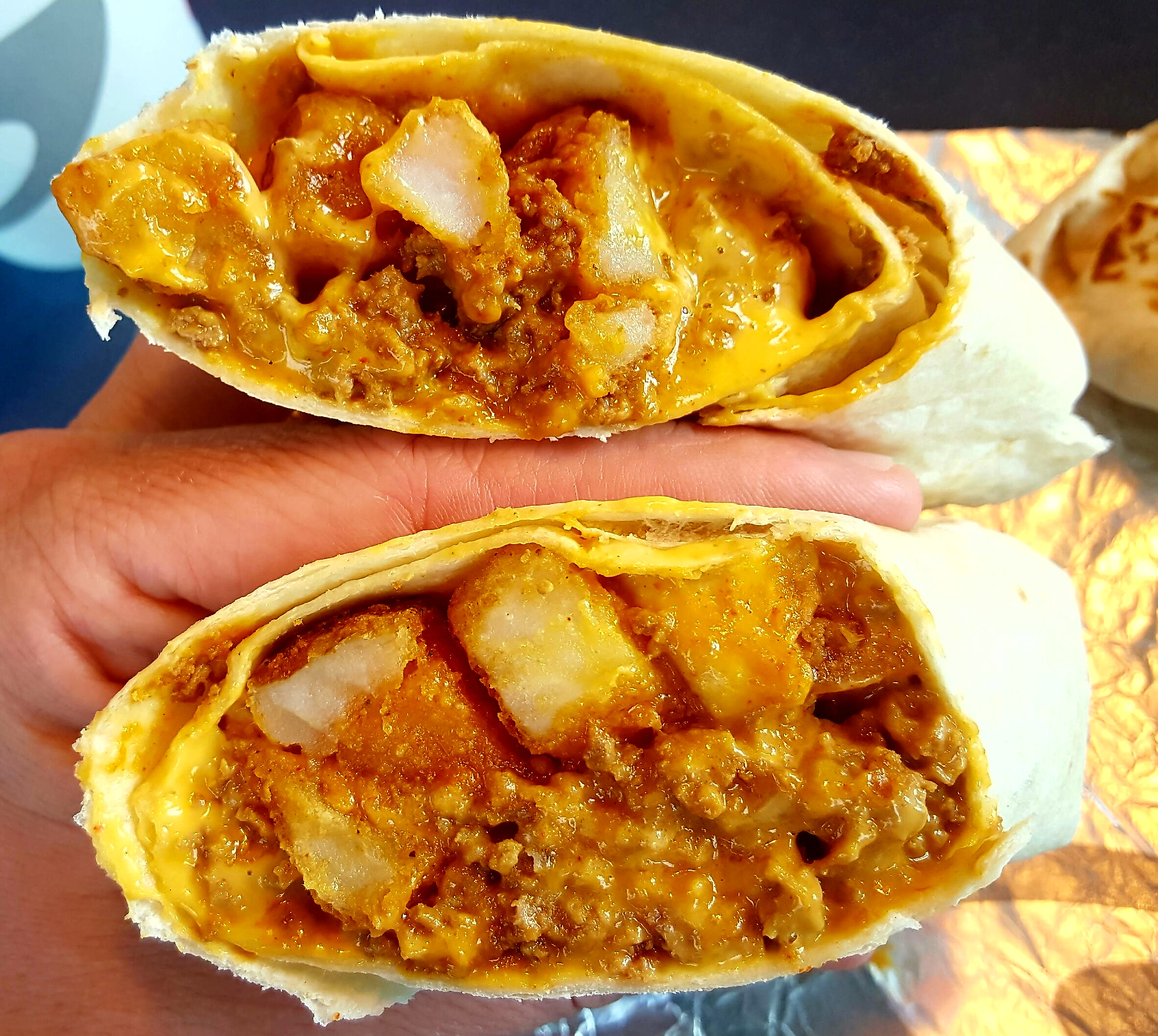 Taco Bell Potato Burrito
 Taco Bell – Quesarito & Beefy Potato Burrito – Avoiding