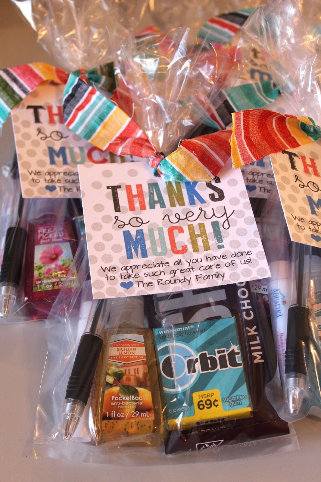 Thank You Gift Bag Ideas
 Kinzie s Kreations
