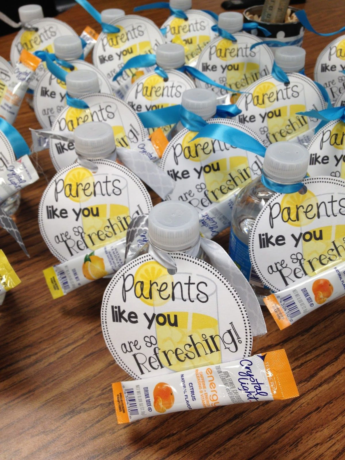 Thank You Gift Ideas For Parents
 Parent t to hand out at meet the teacher night