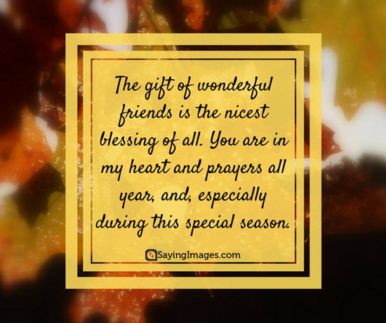 Thanksgiving Quotes Friendship
 45 Best Thanksgiving Wishes and Greetings For Family and