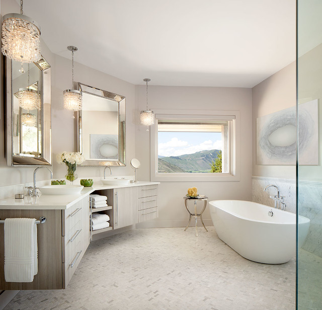 Transitional Bathroom Designs
 Luxury Bathrooms Transitional Bathroom Denver by