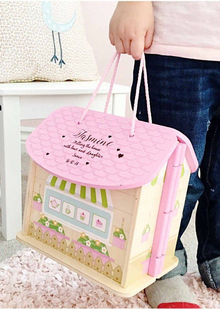 Unique Girlfriend Birthday Gift Ideas
 Girls first birthday t personalised dolls house 1st