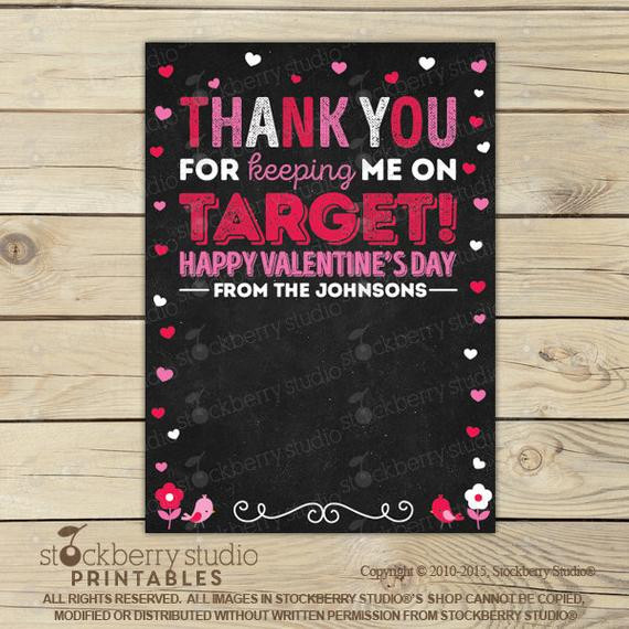 Valentine Day Gift Ideas Target
 Thanks for Keeping Me on Tar Valentine Gift Card