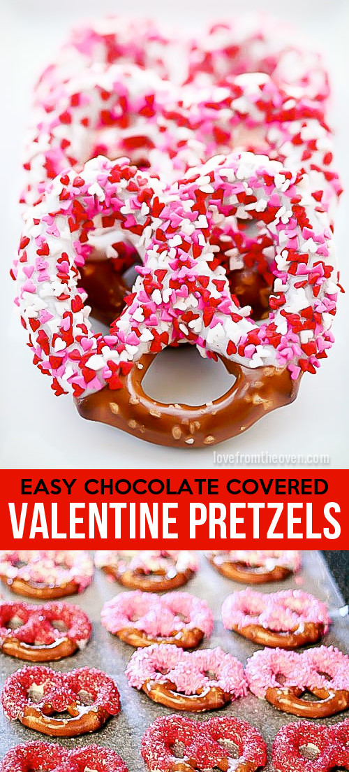 Valentine Day Pretzels
 10 DIY edible ts for your valentine
