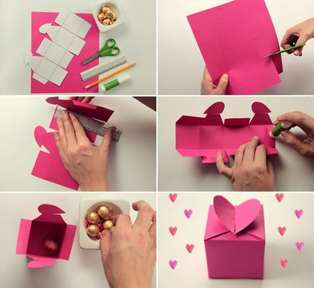Valentine Gift Box Ideas
 Homemade Valentine ts Cute wrapping ideas and small