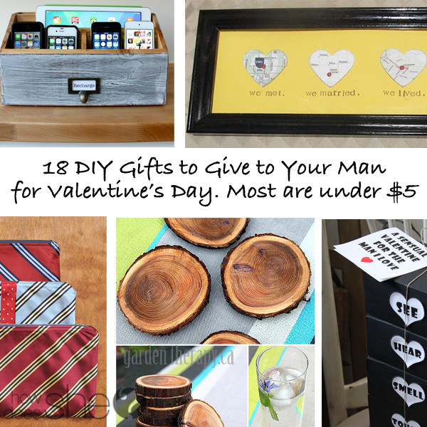 Valentine Gift Ideas For Husband
 The Clean Green House Blog DIY Valentine’s Gifts for