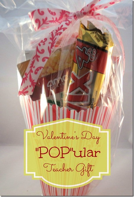 Valentine'S Day Teacher Gift Ideas
 "Pop" ular Valentine Teacher Gift Idea