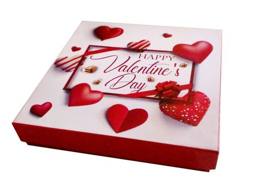 Valentines Day Candy Boxes
 Red Square Valentine s Day Chocolate Box Size 8 x8