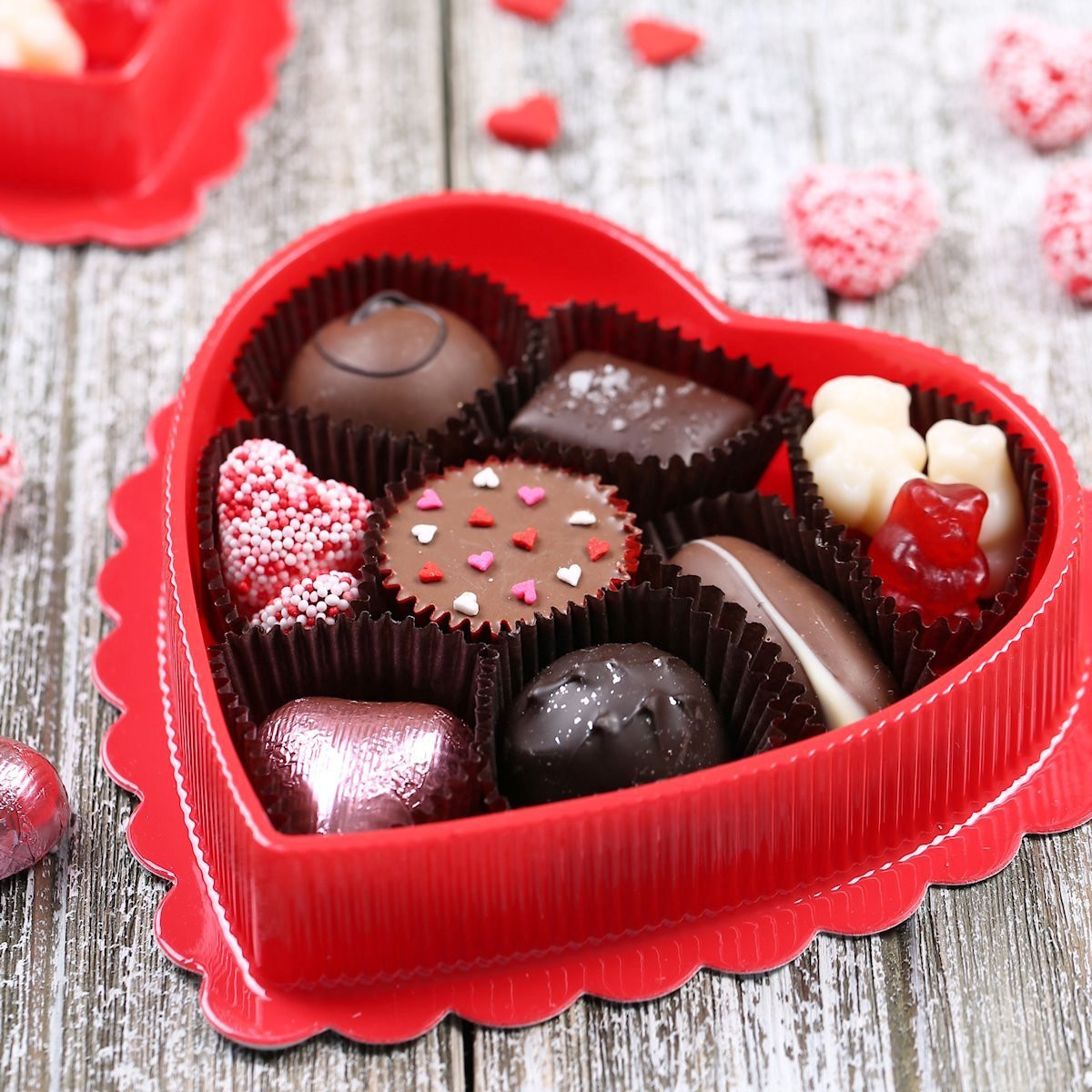 Valentines Day Candy Boxes
 Medium Heart Candy Box Valentine s Day Candy Boxes Red